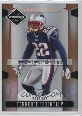 2008 Leaf Limited - [Base] - Spotlight Bronze #293 - Phenoms - Terrence Wheatley /125
