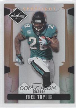 2008 Leaf Limited - [Base] - Spotlight Bronze #47 - Fred Taylor /125