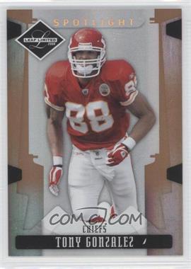 2008 Leaf Limited - [Base] - Spotlight Bronze #52 - Tony Gonzalez /125