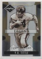 Legend - Y.A. Tittle #/49