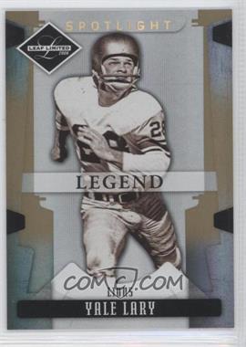 2008 Leaf Limited - [Base] - Spotlight Gold #200 - Legend - Yale Lary /49