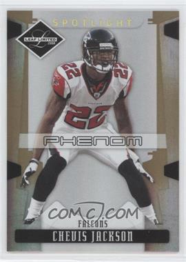 2008 Leaf Limited - [Base] - Spotlight Gold #216 - Phenoms - Chevis Jackson /49