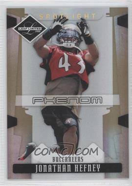 2008 Leaf Limited - [Base] - Spotlight Gold #248 - Phenoms - Jonathan Hefney /49