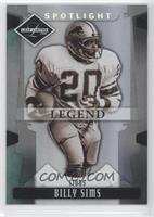 Legend - Billy Sims #/99