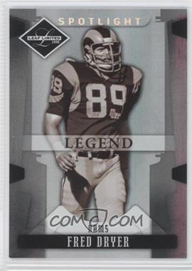 2008 Leaf Limited - [Base] - Spotlight Silver #134 - Legend - Fred Dryer /99