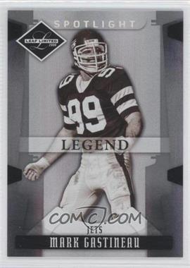 2008 Leaf Limited - [Base] - Spotlight Silver #162 - Legend - Mark Gastineau /99