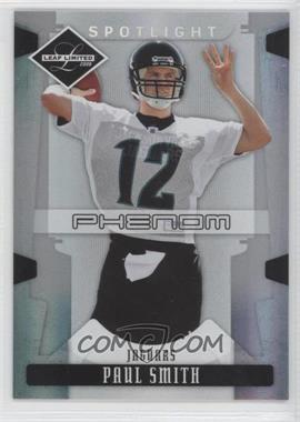 2008 Leaf Limited - [Base] - Spotlight Silver #278 - Phenoms - Paul Smith /99