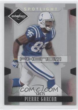 2008 Leaf Limited - [Base] - Spotlight Silver #281 - Phenoms - Pierre Garcon /99