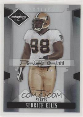 2008 Leaf Limited - [Base] - Spotlight Silver #287 - Phenoms - Sedrick Ellis /99