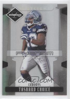 2008 Leaf Limited - [Base] - Spotlight Silver #290 - Phenoms - Tashard Choice /99