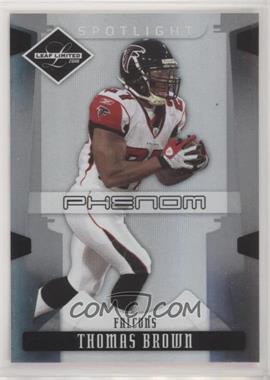 2008 Leaf Limited - [Base] - Spotlight Silver #294 - Phenoms - Thomas Brown /99 [Noted]
