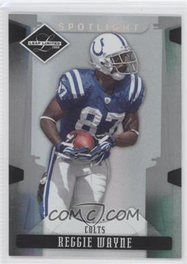 2008 Leaf Limited - [Base] - Spotlight Silver #45 - Reggie Wayne /99