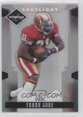 2008 Leaf Limited - [Base] - Spotlight Silver #84 - Frank Gore /99