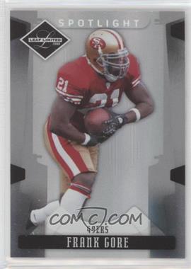 2008 Leaf Limited - [Base] - Spotlight Silver #84 - Frank Gore /99