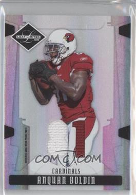 2008 Leaf Limited - [Base] - Threads Jersey Number Prime #1 - Anquan Boldin /81