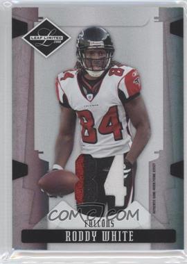 2008 Leaf Limited - [Base] - Threads Jersey Number Prime #6 - Roddy White /84