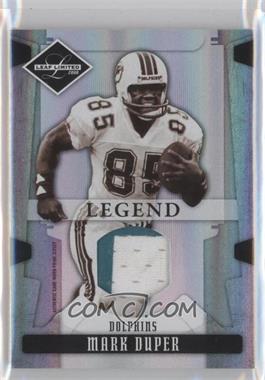 2008 Leaf Limited - [Base] - Threads Prime #161 - Legend - Mark Duper /35