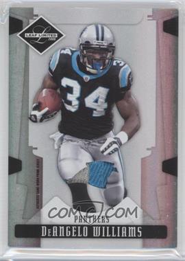 2008 Leaf Limited - [Base] - Threads Team Logo Prime #16 - DeAngelo Williams /10