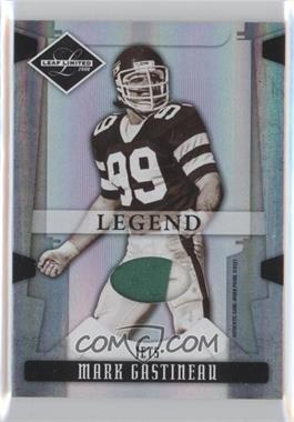 2008 Leaf Limited - [Base] - Threads Team Logo Prime #162 - Legend - Mark Gastineau /10