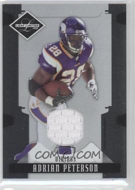 2008 Leaf Limited - [Base] - Threads #57 - Adrian Peterson /100