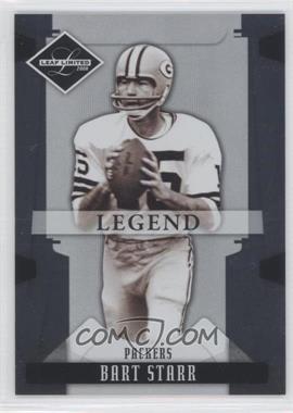 2008 Leaf Limited - [Base] #102 - Legend - Bart Starr /499