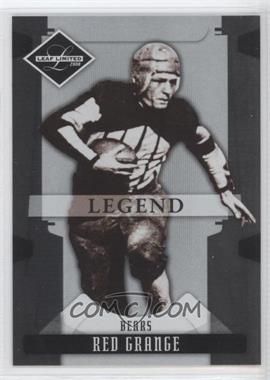 2008 Leaf Limited - [Base] #106 - Legend - Red Grange /499