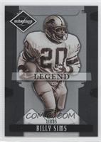 Legend - Billy Sims #/499