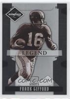 Legend - Frank Gifford #/499