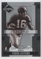 Legend - Frank Gifford #/499