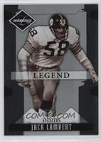 Legend - Jack Lambert [EX to NM] #/499