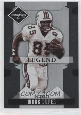 2008 Leaf Limited - [Base] #161 - Legend - Mark Duper /499