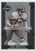 Legend - Paul Warfield #/499