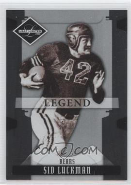 2008 Leaf Limited - [Base] #180 - Legend - Sid Luckman /499