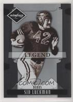 Legend - Sid Luckman [Noted] #/499