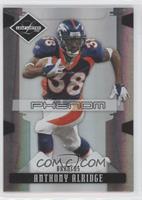 Phenoms - Anthony Alridge #/999