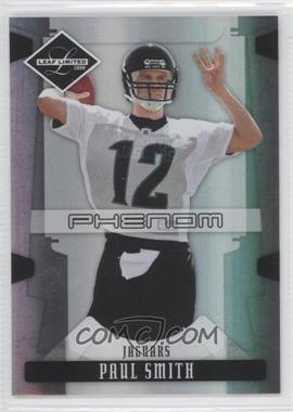 2008 Leaf Limited - [Base] #278 - Phenoms - Paul Smith /999