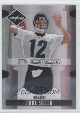 2008 Leaf Limited - [Base] #278 - Phenoms - Paul Smith /999