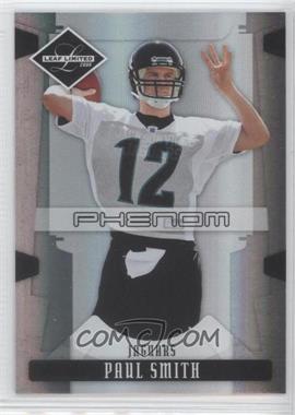 2008 Leaf Limited - [Base] #278 - Phenoms - Paul Smith /999