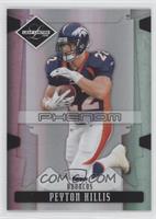 Phenoms - Peyton Hillis #/999