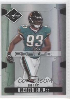 2008 Leaf Limited - [Base] #282 - Phenoms - Quentin Groves /999