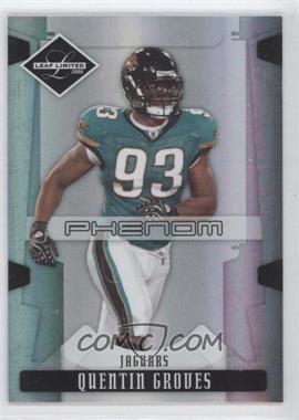 2008 Leaf Limited - [Base] #282 - Phenoms - Quentin Groves /999