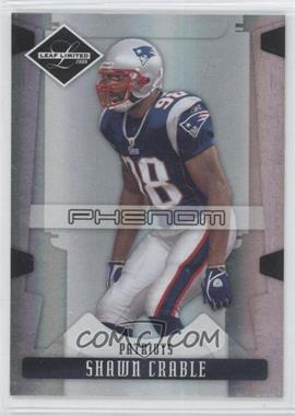 2008 Leaf Limited - [Base] #288 - Phenoms - Shawn Crable /999