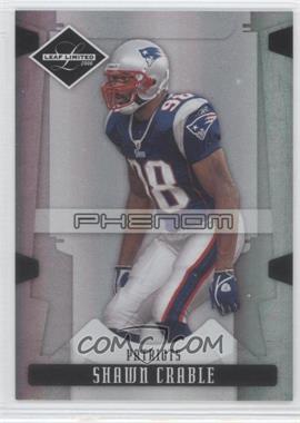 2008 Leaf Limited - [Base] #288 - Phenoms - Shawn Crable /999