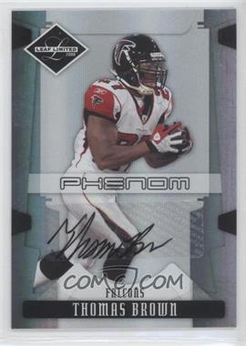 2008 Leaf Limited - [Base] #294 - Phenoms - Thomas Brown /99