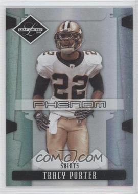 2008 Leaf Limited - [Base] #296 - Phenoms - Tracy Porter /999