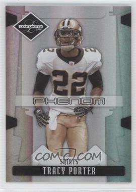 2008 Leaf Limited - [Base] #296 - Phenoms - Tracy Porter /999