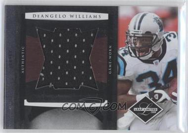 2008 Leaf Limited - Jumbo Jerseys #7 - DeAngelo Williams /50