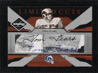 2008 Leaf Limited - Limited Cuts #LC-4 - Tom Fears /15