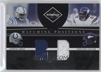 Joseph Addai, Chester Taylor #/100