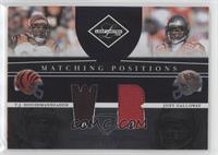 T.J. Houshmandzadeh, Joey Galloway #/100